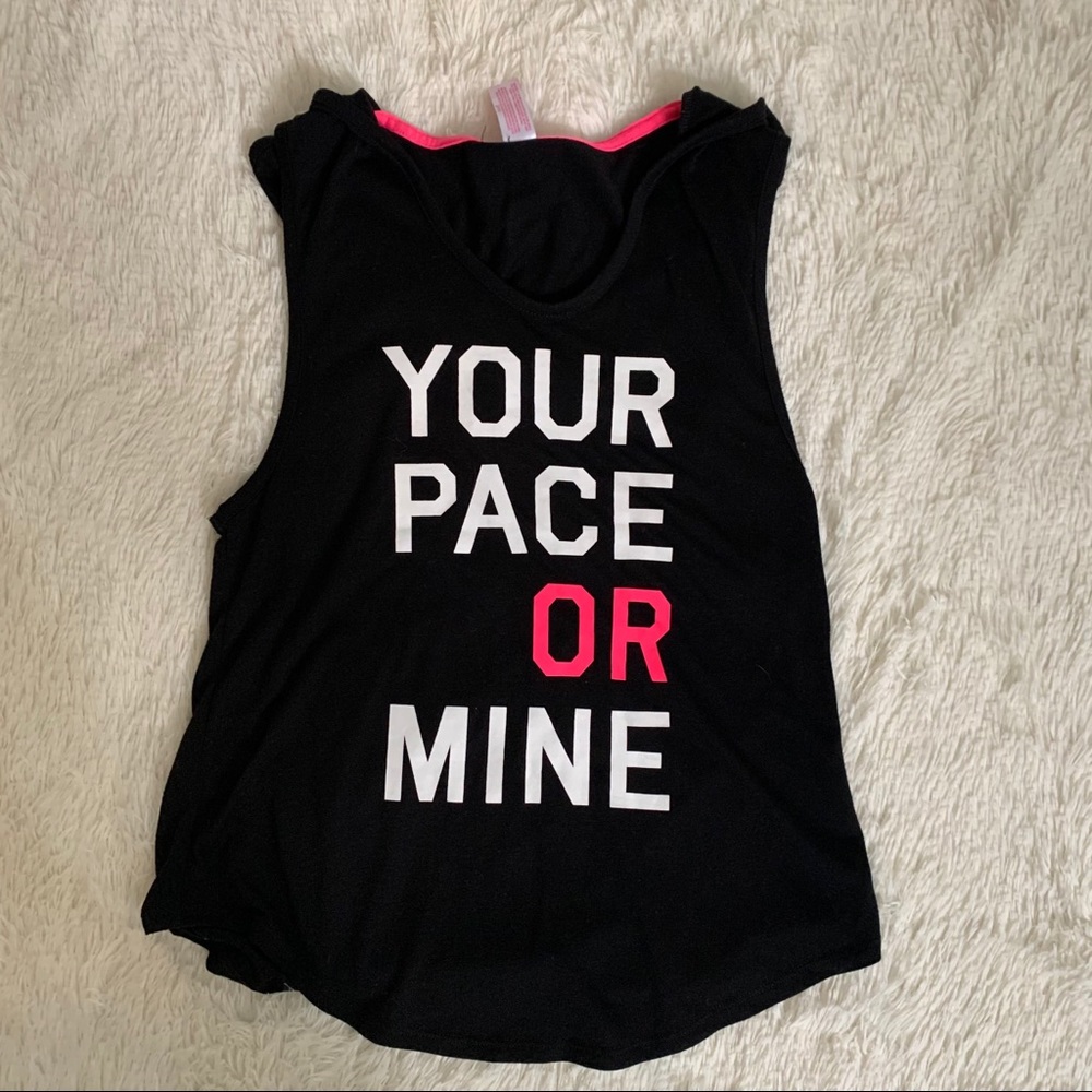 Sleeveless workout top